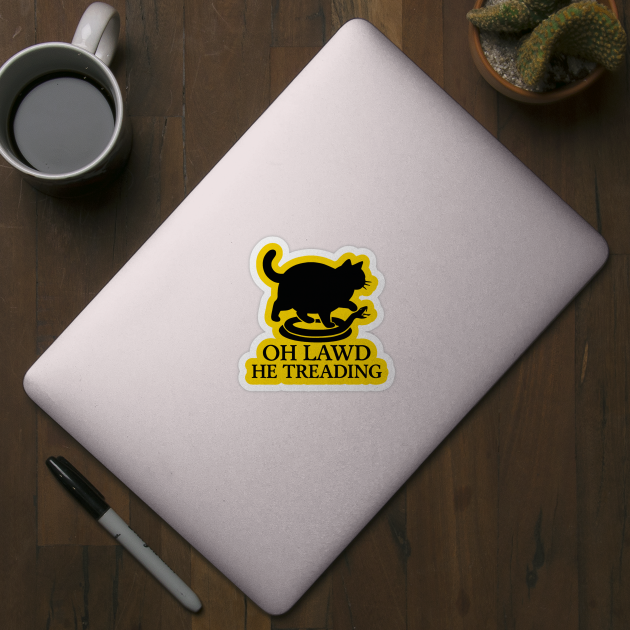 Oh-Lawd-He-Treading by Creatifly Graphic Tees